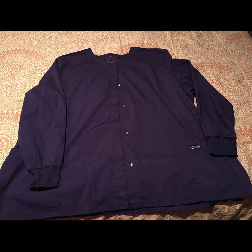 Cherokee scrub jacket